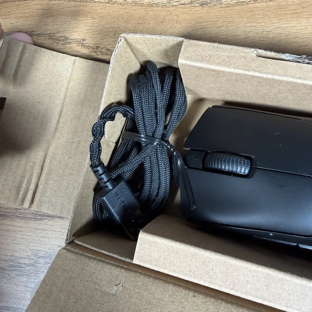 Razer DeathAdder V3 8K Hz Optical Wired Gaming Mouse (Black) - Open Box